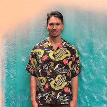 画像をギャラリービューアに読み込む, AVANTI( アバンティ ) アロハシャツ“Wave - Black”