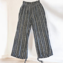 画像をギャラリービューアに読み込む, 先染ストライプガウチョパンツ