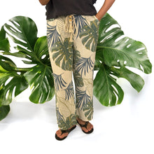 画像をギャラリービューアに読み込む, 【接触冷感素材】Newレーヨン麻ロングパンツ