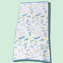 画像をギャラリービューアに読み込む, Aloha Baby ガーゼスワドル
(おくるみ&ガーゼケット)