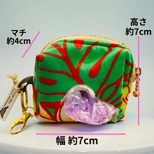 Load image into Gallery viewer, KAHOKU ペットお散歩エチケット袋&小物入れファスナーミニミニポーチ