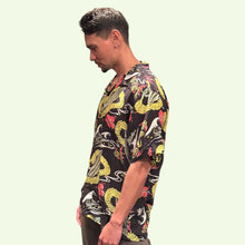 画像をギャラリービューアに読み込む, AVANTI( アバンティ ) アロハシャツ“Wave - Black”