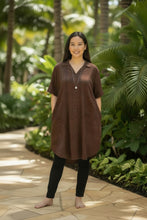 Load image into Gallery viewer, Hula is Life / Mālie Dress(マーリエ・ドレス)- Puʻili Brown(プイリ・ブラウン)