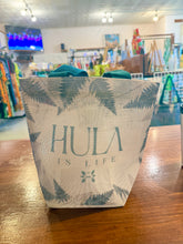 画像をギャラリービューアに読み込む, 【Hula is Life】Palapalai Mesh Bag — Small(パラパライ メッシュバッグ スモール)/ グリーン・ベージュ ハワイアン メッシュ トートバッグ レッスンバッグ