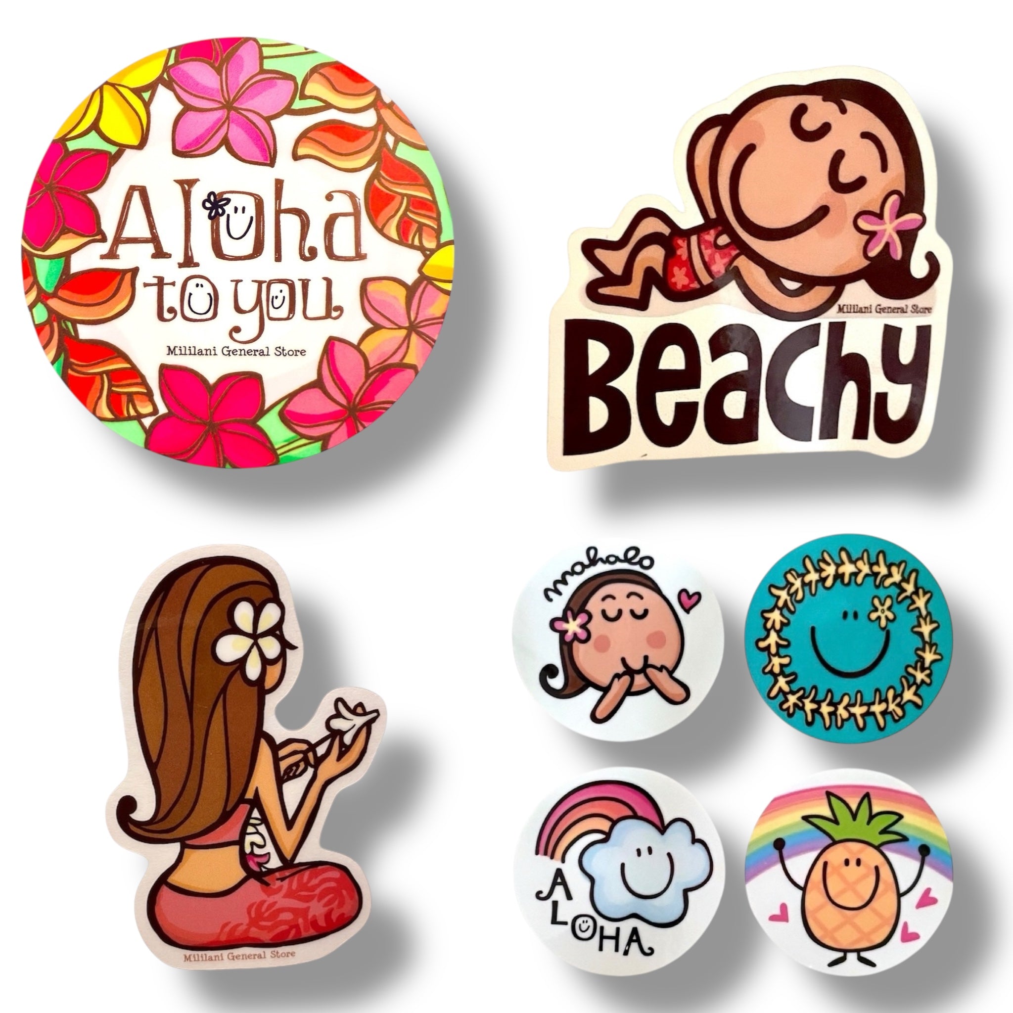 再入荷しました！】中根麻利（まりりん）ステッカー – Lei Hale