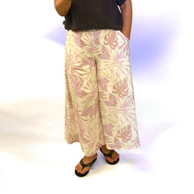 画像をギャラリービューアに読み込む, 【ひんやり感接触裏地付き】 裏地付きサマー天竺ワイドパンツ