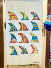 画像をギャラリービューアに読み込む, ハワイアンのれんロング(85㎝×150㎝)