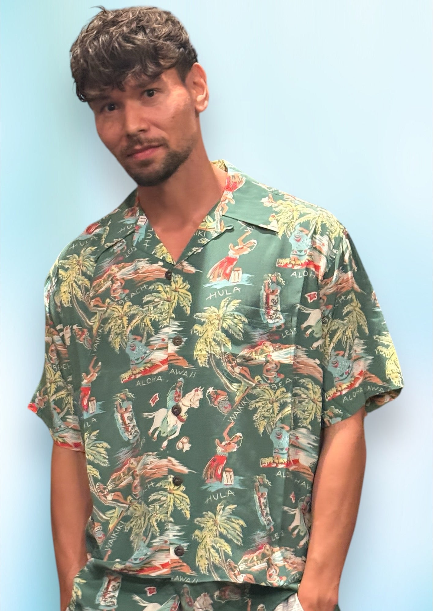 AVANTI アロハシャツ Avanti シャツ アロハシャツ メンズ レディース : ZOZOTOWN