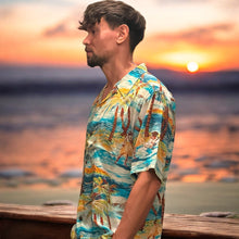 画像をギャラリービューアに読み込む, AVANTIアロハシャツ"Hula"