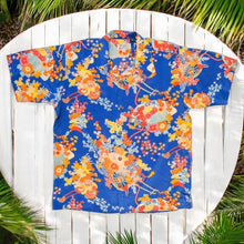 Load image into Gallery viewer, ※Worn by Bruno Mars※ AVANTI Aloha shirt “ROMEO AND JULIET - BLUE”