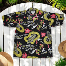 画像をギャラリービューアに読み込む, AVANTI( アバンティ ) アロハシャツ“Wave - Black”