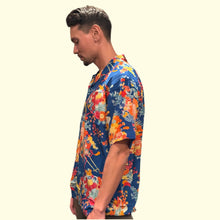 Load image into Gallery viewer, ※Worn by Bruno Mars※ AVANTI Aloha shirt “ROMEO AND JULIET - BLUE”