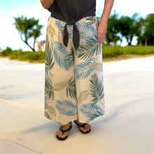 画像をギャラリービューアに読み込む, 【ひんやり感接触裏地付き】 裏地付きサマー天竺ワイドパンツ