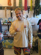 画像をギャラリービューアに読み込む, 【男女兼用】Hulalani Hawaii 刺繍ロングTシャツ(Hawaii island)