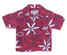 画像をギャラリービューアに読み込む, AVANTI( アバンティ ) キッズアロハシャツ“Blue Hawaii” Red