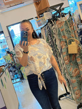 画像をギャラリービューアに読み込む, ”接触冷感素材” Hulalani Hawaiiリボンクルートップス