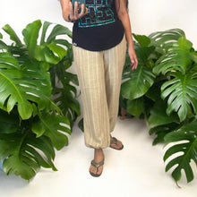 画像をギャラリービューアに読み込む, 先染ストライプガウチョパンツ