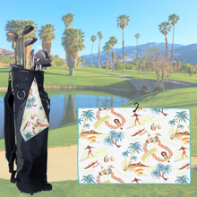 画像をギャラリービューアに読み込む, AVANTI アバンティ ゴルフ タオル ※カラビナ フック付き (ゴルフ以外でもおススメです!)