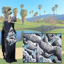 画像をギャラリービューアに読み込む, AVANTI アバンティ ゴルフ タオル ※カラビナ フック付き (ゴルフ以外でもおススメです!)