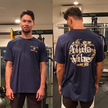 画像をギャラリービューアに読み込む, Hula is Life Okinawa復帰50th記念ユニセックスTシャツ ネイビー