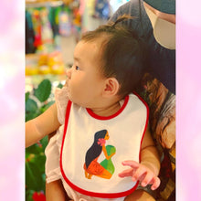 画像をギャラリービューアに読み込む, ベビービブ(よだれかけ) ho'opa'a