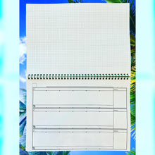 Load image into Gallery viewer, ※New※ (with grid lines) Hula lesson notebook