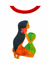 画像をギャラリービューアに読み込む, ベビービブ(よだれかけ) ho'opa'a