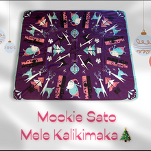 Load image into Gallery viewer, *Free shipping!! *Mookie Sato Mele Kalikimaka high quality blanket