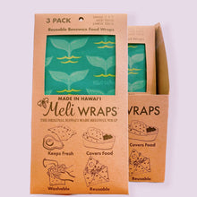 画像をギャラリービューアに読み込む, Fromカウアイ島100% オーガニック ワックスラップ Meli Wraps