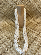 Load image into Gallery viewer, Nasa shell lei (12-strand shell lei)