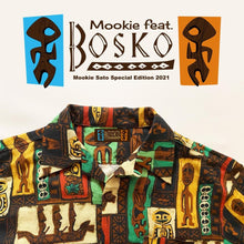画像をギャラリービューアに読み込む, ※Mookie Sato BOSKO and Mookie artist collab shirt 2021 アロハシャツ