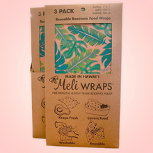 画像をギャラリービューアに読み込む, Fromカウアイ島100% オーガニック ワックスラップ Meli Wraps