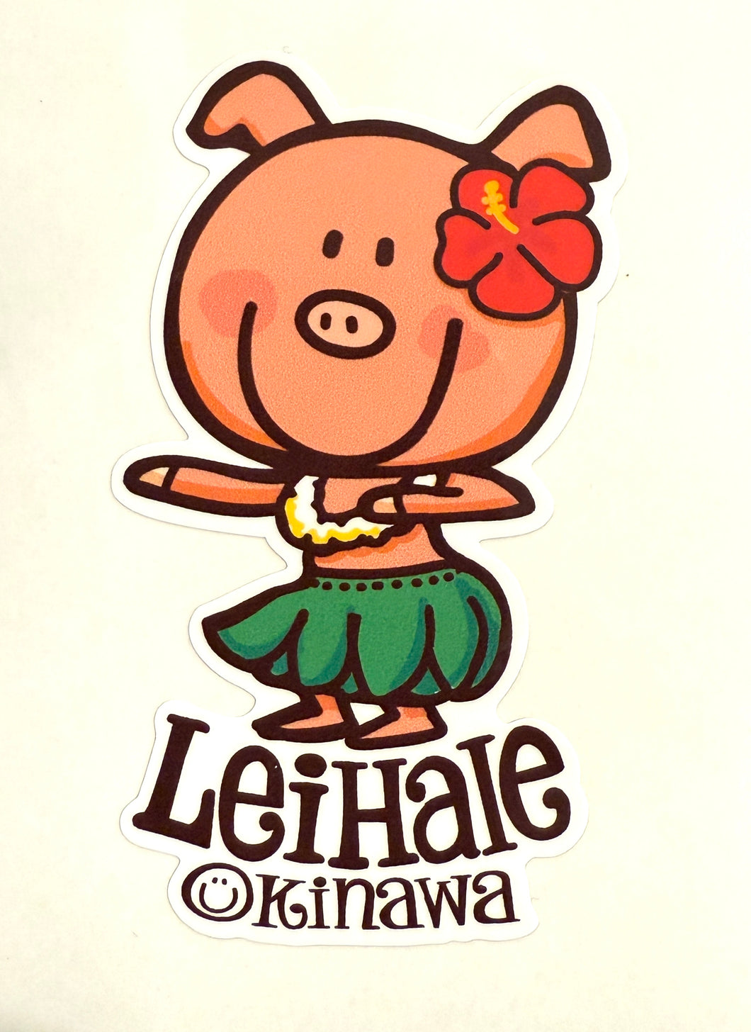 Lei Hale Okinawaオリジナルステッカー