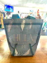 画像をギャラリービューアに読み込む, 【Hula is Life】Palapalai Mesh Bag — Small（パラパライ メッシュバッグ スモール）/ グリーン・ベージュ ハワイアン メッシュ トートバッグ レッスンバッグ
