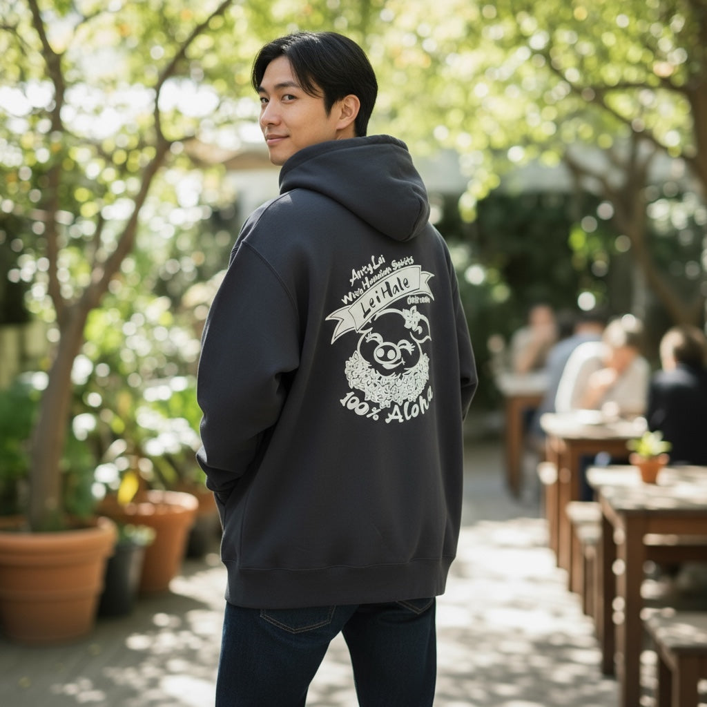 【再入荷❣️】Anty Lei ジップパーカー（Lei Haleオリジナル）