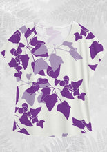 画像をギャラリービューアに読み込む, 【Hula is Life】ククイ・ドルマンTシャツ（パープル）｜光の象徴を纏う、極上のエコロジーウェア
