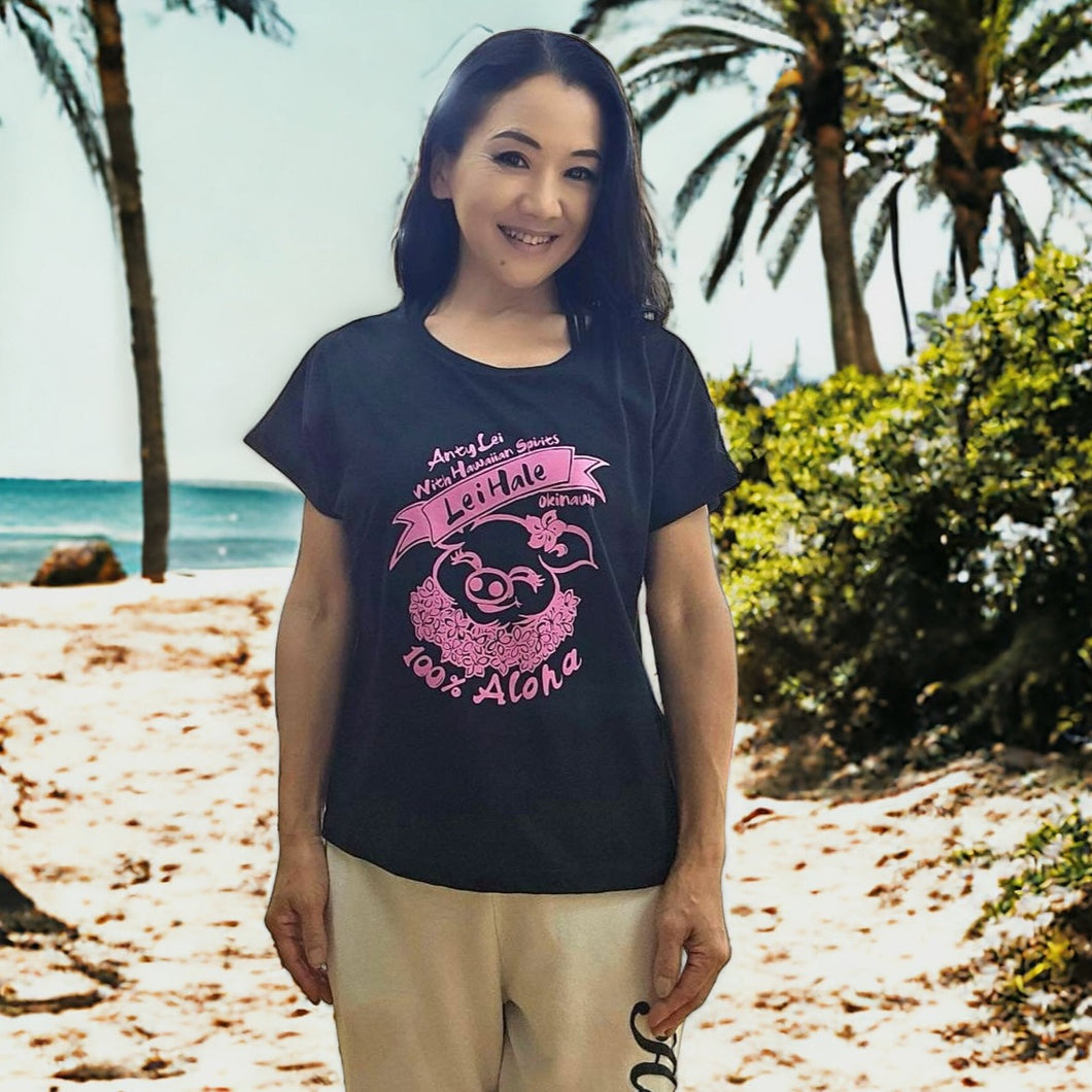 Anty LeiドルマンTシャツ（Lei Hale Okinawaオリジナル）