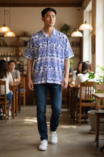 Load image into Gallery viewer, ※New※AVANTI（ アバンティ ) アロハシャツ“Roots - Blue”
