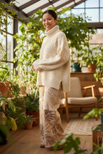 画像をギャラリービューアに読み込む, 総柄フェイクスエードロングパンツ
