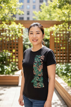 Load image into Gallery viewer, Original milling T-shirt (pink plumeria) *XL size only
