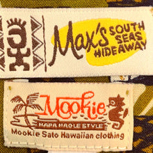 Load image into Gallery viewer, Mookie Sato Hawaiian アロハシャツ  special edition &quot;Max’s South Seas Hideaway&quot;ムーキー
